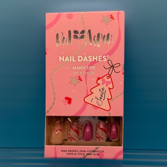 Red Aspen Other - Red Aspen Light The Tree Lina Nail Dashes Set